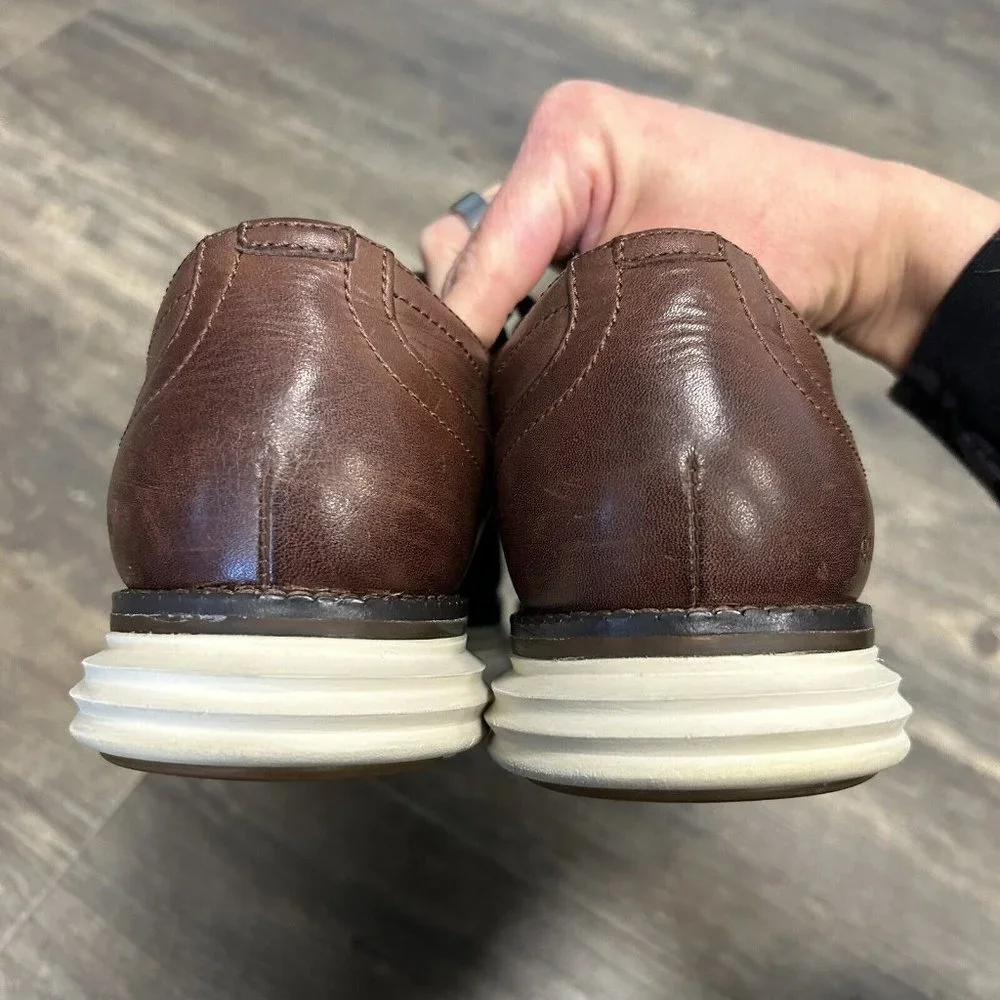 Cole Haan Shoes Men 9‎ Chestnut Originalgrand Cloudfeel Athletic Dress Oxfords
